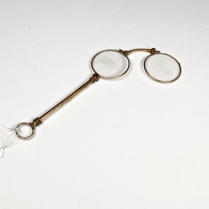 Anteojos Antiguos Plegables con Estuche Metálico - imagen 2