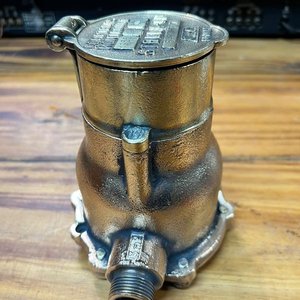 Antiguo Contador de Agua de Bronce Stella-CN Francia - imagen 4