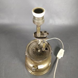 Lámpara de Bronce con Base de Farol a Combustible "Primus" - imagen 4