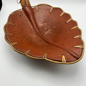 Cuenco decorativo vintage con forma de hoja - imagen 3
