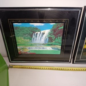 Lote de Cuadros y Caja Decorativa Verde - imagen 7