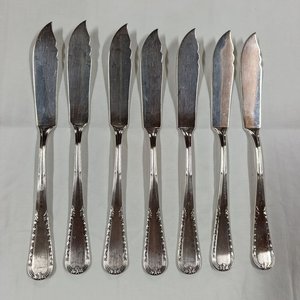 Lote anterior: Juego de 7 Cuchillos para Pescado Wolff Prata 80 con Baño de Plata