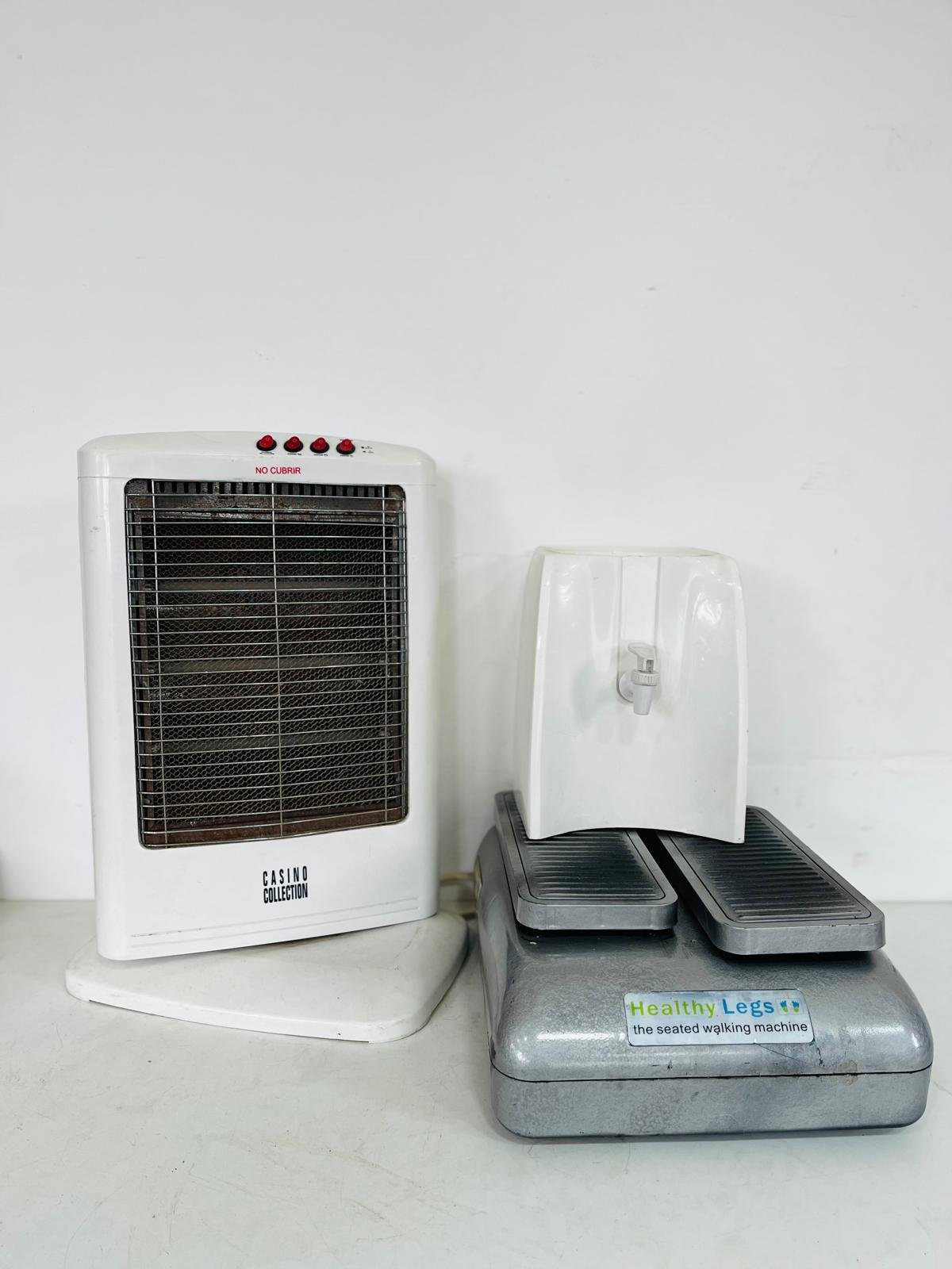 Estufa Eléctrica, Masajeador de Pies y Dispensador de Agua