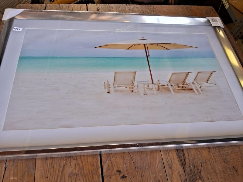 Lote anterior: Cuadro decorativo escena playa