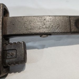 Llave de Caño N° 18 Usada Made in USA - 45cm - imagen 2