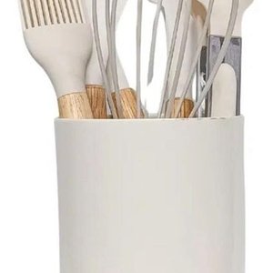 Set de Utensilios de Cocina Bliss de Silicona y Madera (7 Piezas) - imagen 3