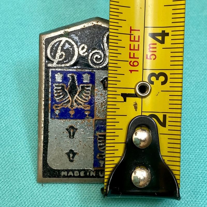 Insignia antigua de radio estadounidense DeSoto - imagen 3