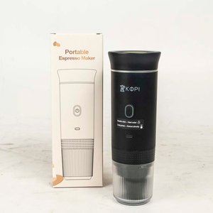 Cafetera Portátil Eléctrica Kopi con Molinillo Integrado - Negra - imagen 1