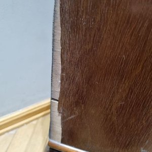 Par de Mesas de Luz Estilo Luis XV Talla Madera Bronce - imagen 7
