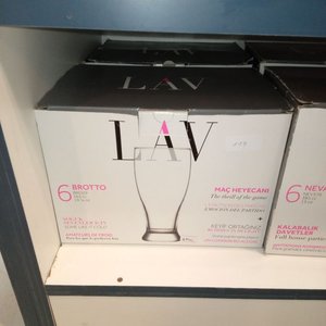 Juego de 6 Vasos LAV Brotto - imagen 2
