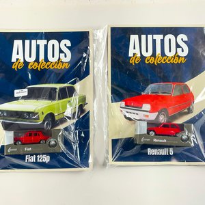 Lote siguiente: Dos Autos a Escala 1/60: Fiat 125p y Renault 5
