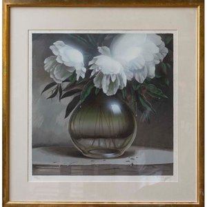 Lote anterior: Serigrafía "Jarrón con Flores" de E. Medina, Edición Limitada 148/199