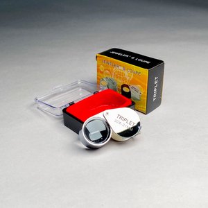 Lupa Joyero Triplet 30x-21mm con Estuche - imagen 1