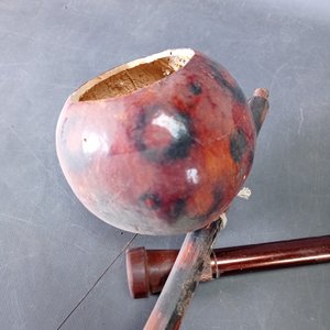 Lote de 3 piezas: Bastón regulable, bastón de madera y berimbau - imagen 3