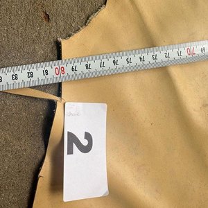 Lote de Cuero Natural Napa Color Beige Claro - imagen 3