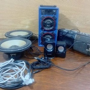 Radio Grabador Sony, Parlantes y Conexiones Varios - imagen 6