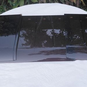 Alero Transparente para Puerta o Ventana - Set de 3 Unidades - imagen 2