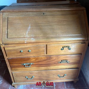 Secreter Antiguo de Madera para Restaurar - imagen 2