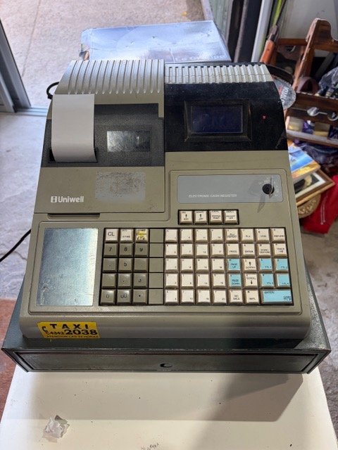 Caja Registradora Uniwell Electrónica