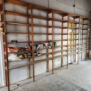 Estantería Grande de Madera Pino Blanco con 7 Niveles - imagen 4