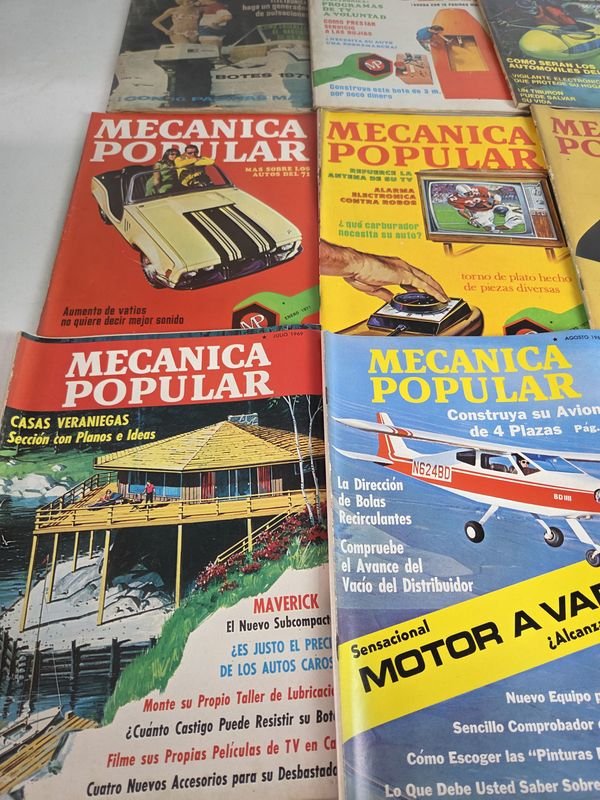 Gran lote de revistas Mecánica Popular década de los 60 y 70 - imagen 6