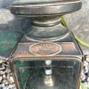 Farol Antiguo Tarrida Barcelona Principios de 1900 - imagen 2