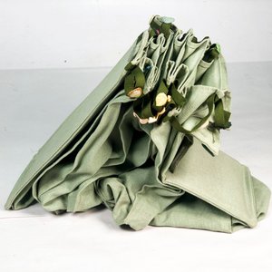 Estantería Plegable de Tela Verde 100cm con Adornos - imagen 2