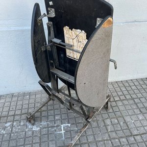 Mesa Plegable Abatible con Alas y Ruedas - imagen 3