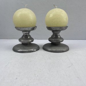 Par de Candelabros de Aluminio Estilo Moderno - imagen 2