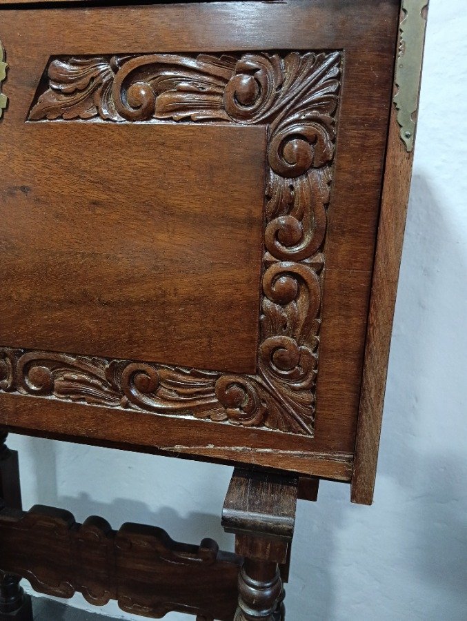 Mueble antiguo estilo barcito en madera de cedro - imagen 6