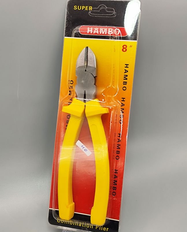 Alicate de Corte Diagonal Hambo 8 Pulgadas