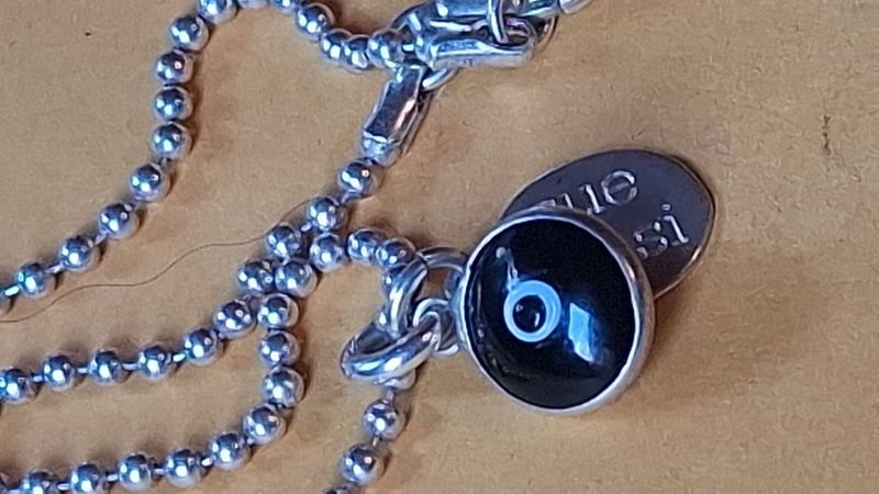 Cadena de plata con dijes - imagen 5