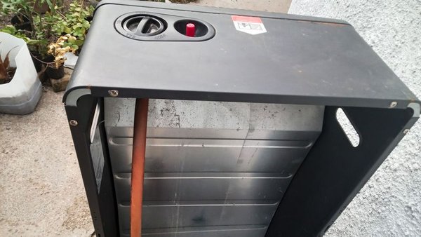 Estufa a gas con manguera sin válvula - imagen 3