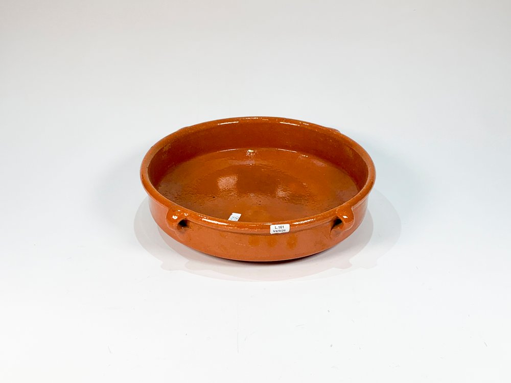 Paellera de Cerámica Marrón - 36 cm Diámetro