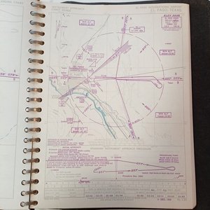 Cartas de Vuelo Instrumentales U.S. Department of Commerce Coast and Geodetic Survey Años 50 - imagen 13