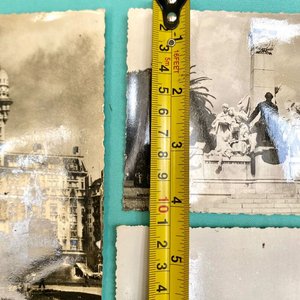 Lote de 3 Postales Antiguas de Montevideo: Palacio Salvo, Monumento y Edificios - imagen 9