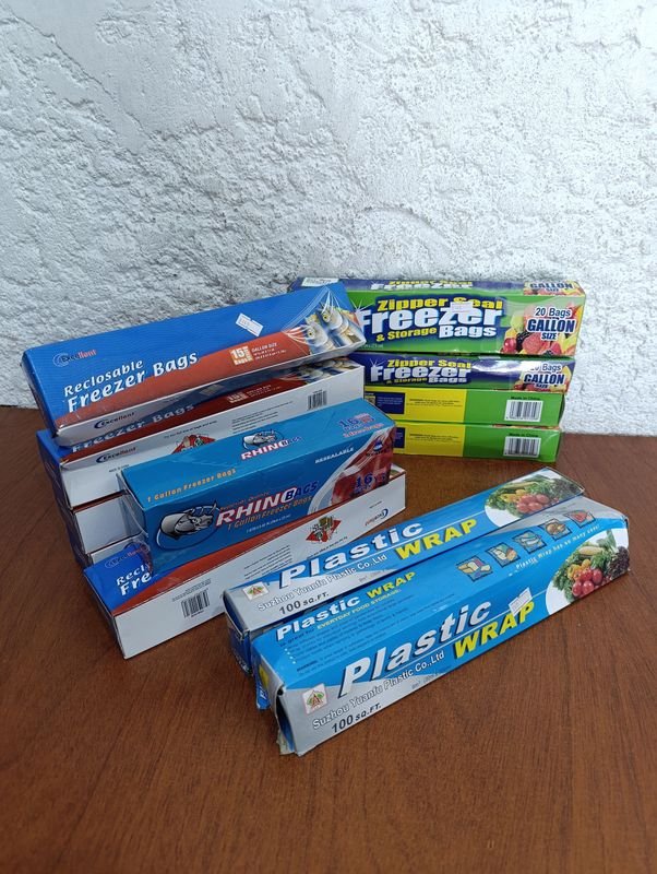 Lote siguiente: Set de bolsas Ziploc reutilizables y estancadas