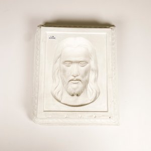 Bajo Relieve Cóncavo de Cristo, 32 x 26 cm - imagen 2