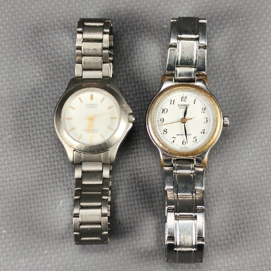 Dos Relojes Casio de Pulsera: Uno Titanium LTN-1016 y Otro LTP-1131