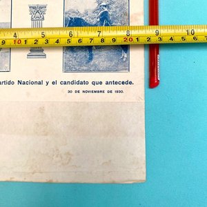 Propaganda Electoral Partido Nacional "Lamas" 1930 - imagen 3