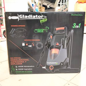Lote siguiente: Hidrolavadora, Aspiradora y Sopladora Gladiator Pro HAS800/220 Multifunción 3 en 1