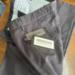 Pantalón de Gabardina Talle 54 Color Gris Oscuro - imagen 5