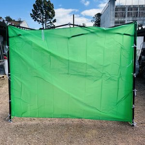 Gazebo Plegable Verde 2.5x2.5M con Laterales Transparentes - imagen 3