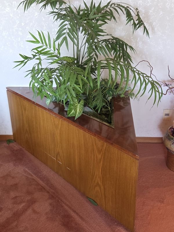 Jardinera esquinero con plantas artificiales - imagen 2