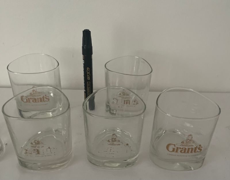 Vasos para whisky de cristal claro - imagen 3
