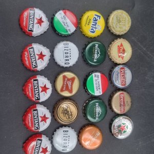 Lote de 20 Chapitas Coleccionables de Cerveza y Gaseosa - imagen 3