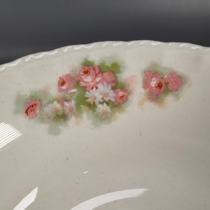 Juego de Compoteras de Loza Inglesa Grindley Creampetal con Flores Rosas - imagen 7