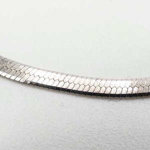 Cadena Chata de Plata 36cm - 4.3gr - imagen 2