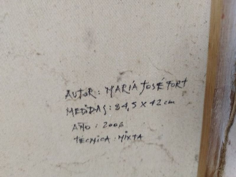 Tecnica Mixta firmada por Maria Jose Fort Brugnini - imagen 3