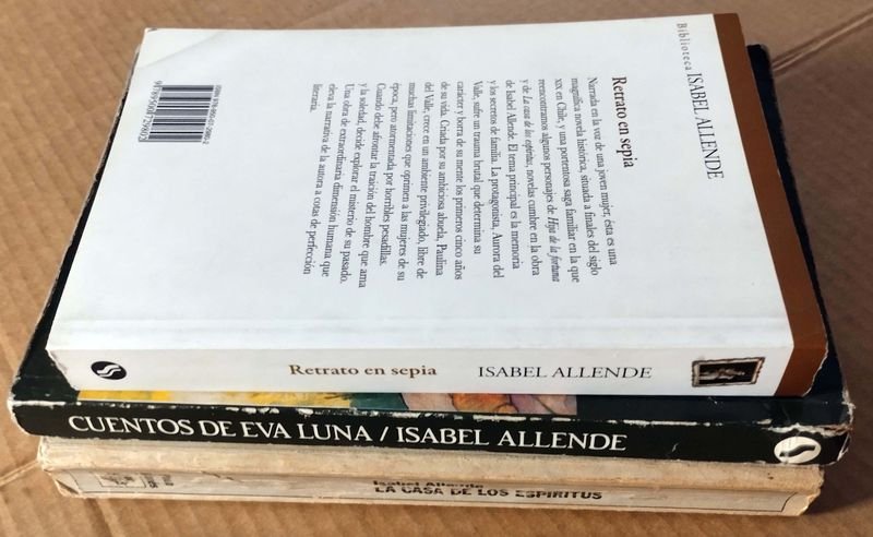Libros de Isabel Allende en excelente condición - imagen 3